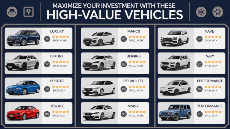 “Top 10 Best Resale Value Cars in 2025: Maximize Your Investment with These High-Value Vehicles”